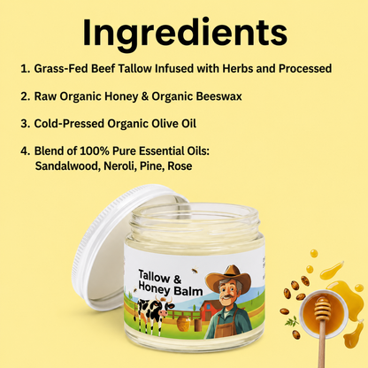 Tallow and Honey Balm - 57 g